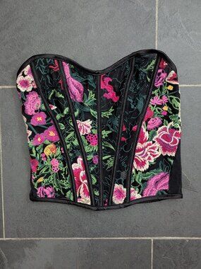 Kilo Brava Embroidered Corset Medium but Fits Small